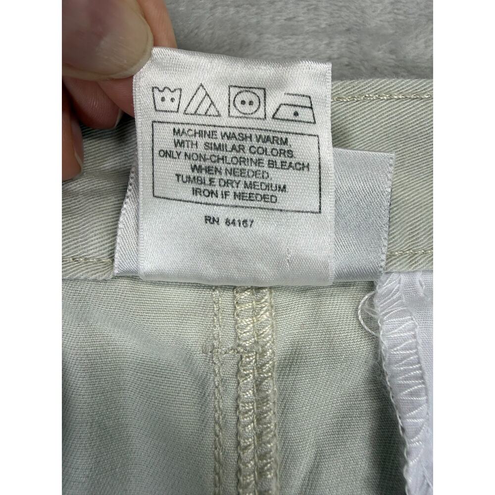 Vintage Walt Disney World Mickey Mouse Shorts Khaki Pleated Womens Size 10 - Picture 5 of 8